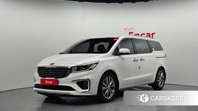 Kia The New Carnival 2018 Белый из Кореи