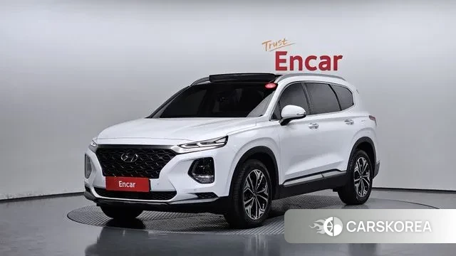 Hyundai Santa Fe TM 2019 Белый из Кореи