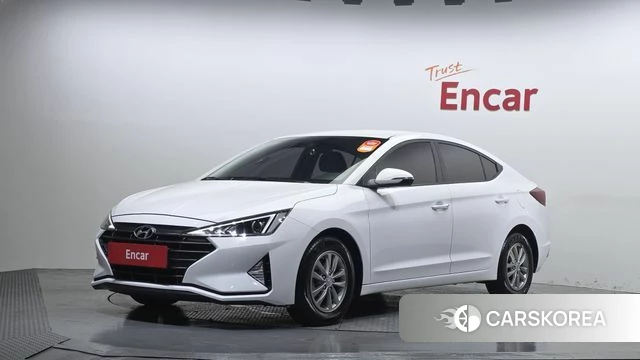 Hyundai The New Avante AD 2019 Белый из Кореи