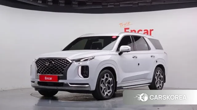 Hyundai Palisade 2021 Белый из Кореи