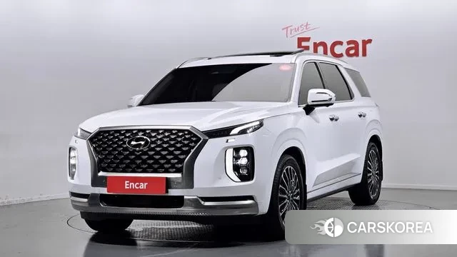 Hyundai Palisade 2021 Белый из Кореи