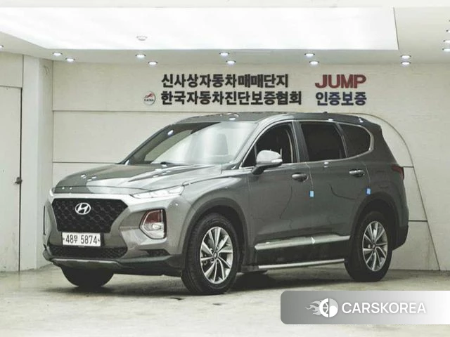 Hyundai Santa Fe TM 2018 Серый из Кореи