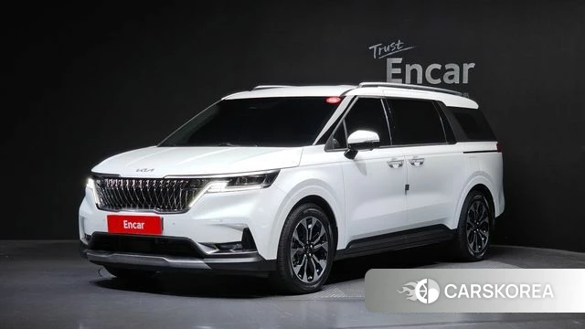 Kia Carnival 4th generation 2023 Белый из Кореи