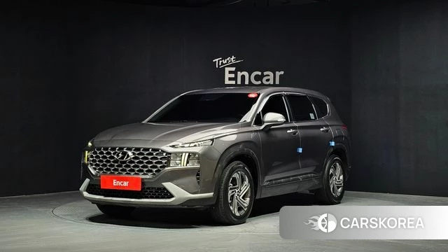 Hyundai The New Santa Fe 2022 Серый из Кореи