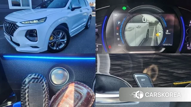 Hyundai Santa Fe TM 2020 Белый из Кореи