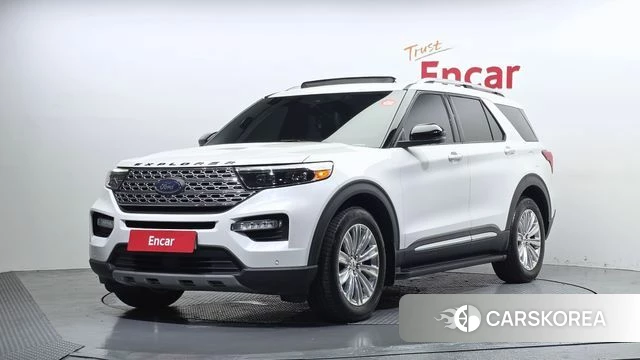 Ford Explorer 6th Generation 2020 Белый из Кореи