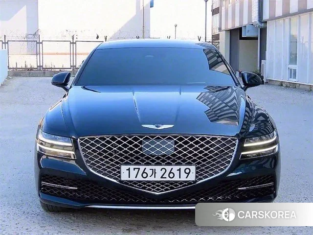 Genesis G80 (RG3) 2021 Темно-зеленый из Кореи