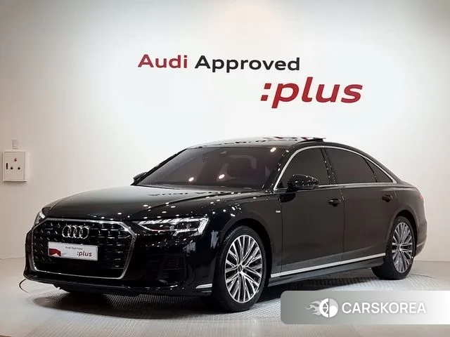 Audi A8 (D5) 2023 Черный из Кореи