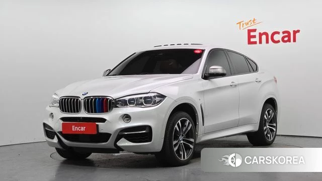BMW X6 (F16) 2018 Белый из Кореи