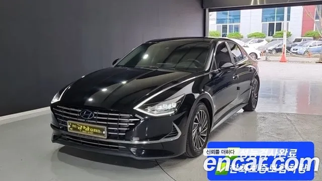 Hyundai Sonata Hybrid (DN8) 2020 Черный из Кореи