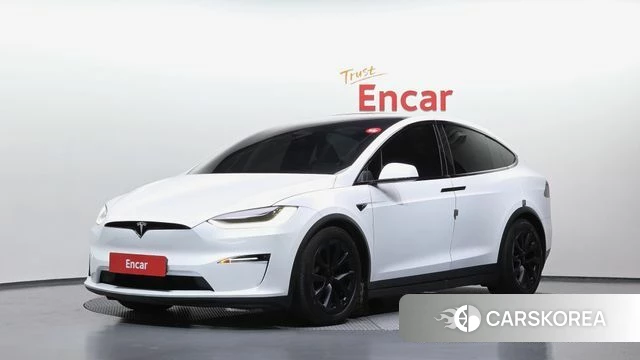 Tesla Model X 2023 Белый из Кореи