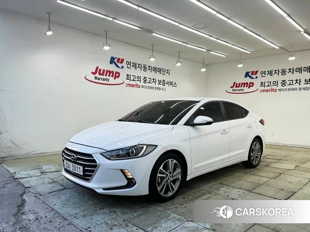 Hyundai Avante AD 2018 Белый из Кореи