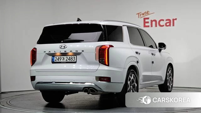 Hyundai Palisade 2021 Белый из Кореи