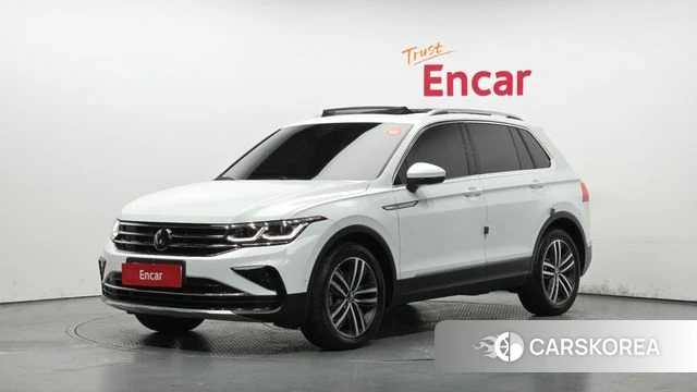 Volkswagen Tiguan second Generation 2024 Белый из Кореи