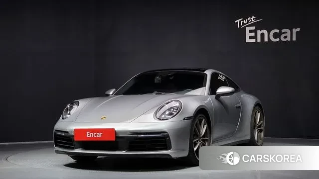 Porsche 911(992) 2020 Серебряный из Кореи