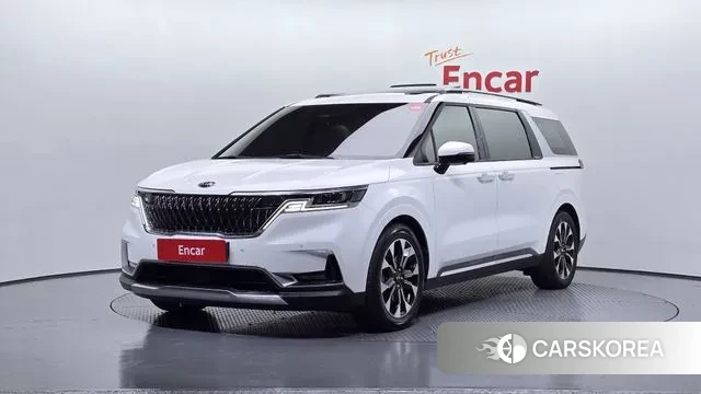 Kia Carnival 4th generation 2021 Белый из Кореи