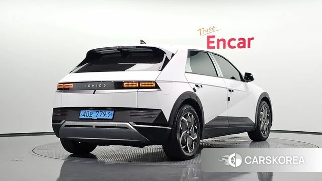 Hyundai Ionic 5 2022 Белый из Кореи
