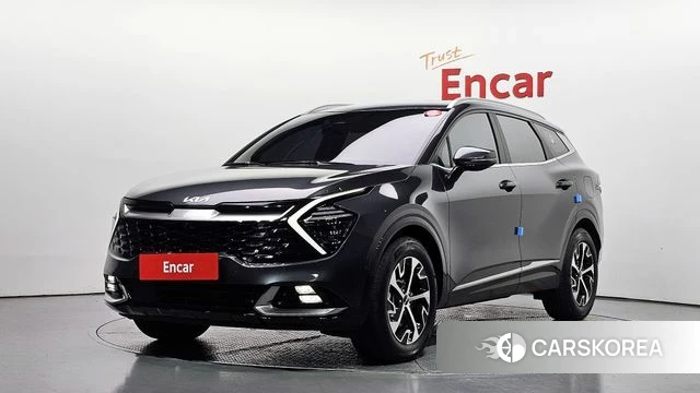 Kia Sportage 5th Generation Hybrid 2023 Серый из Кореи