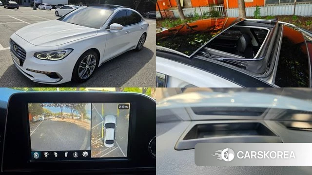 Hyundai Grandeur IG 2018 Белый из Кореи