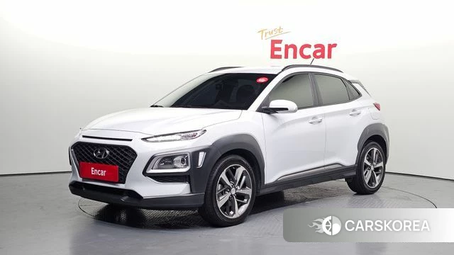 Hyundai Kona 2018 Белый из Кореи