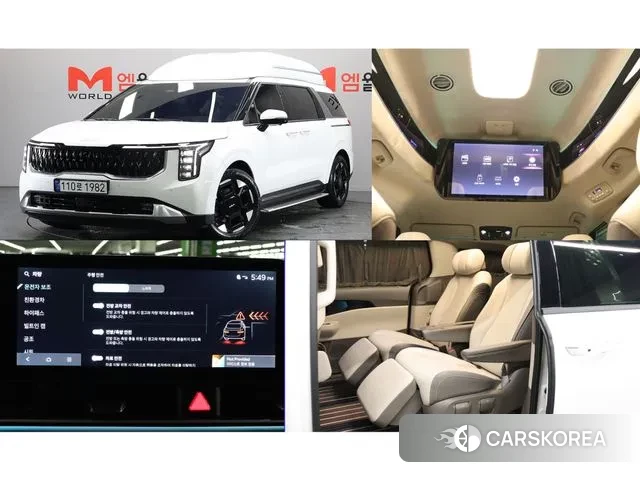 Kia The New Carnival 4th Generation 2024 Белый из Кореи