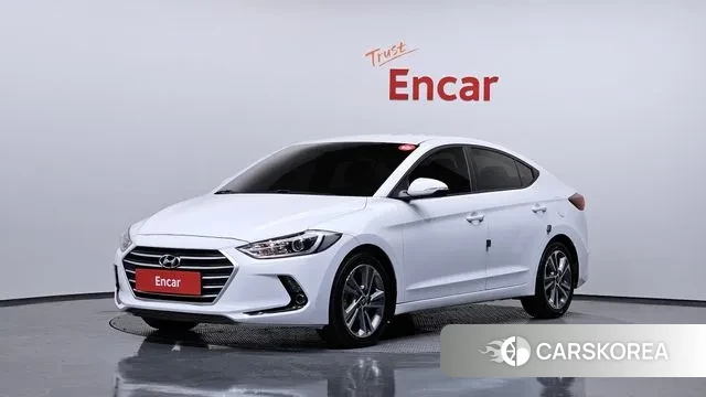Hyundai Avante AD 2018 Белый из Кореи