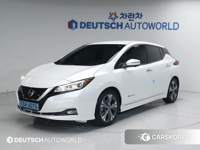 Nissan Leaf (ZE1) 2019 Белый из Кореи