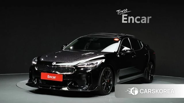 Kia Stinger Meister 2021 Черный из Кореи