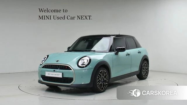 Mini Cooper S 4th Generation 2025 Небесно-голубой из Кореи