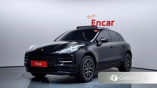 Porsche Macan 2021 Черный из Кореи