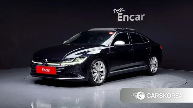Volkswagen Arteon 2022 Черный из Кореи