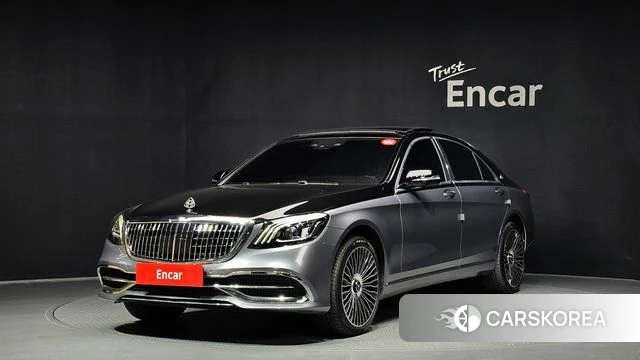 Mercedes-Benz S-Class W222 2020 Серый из Кореи
