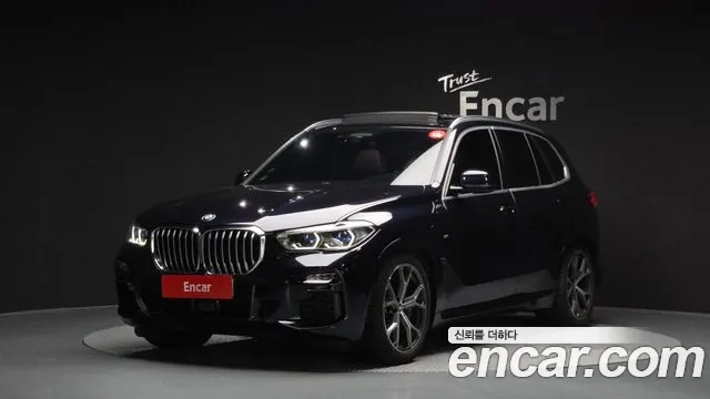 BMW X5 (G05) 2021 Черный из Кореи
