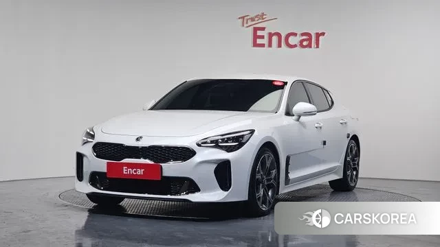 Kia Stinger Meister 2021 Белый из Кореи