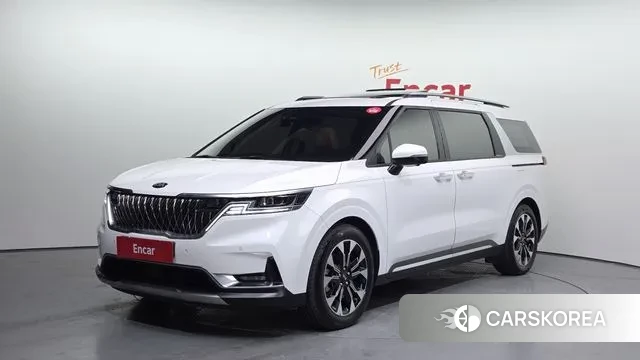 Kia Carnival 4th generation 2020 Белый из Кореи