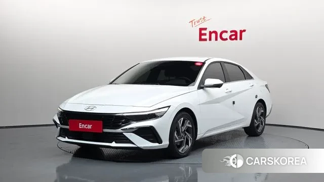 Hyundai The New Avante (CN7) 2024 Белый из Кореи