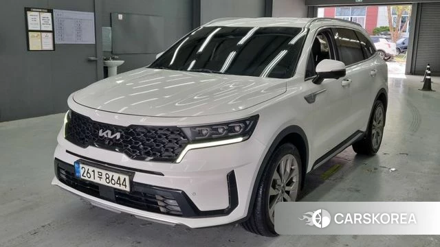 Kia Sorento 4th Generation 2021 Белый из Кореи