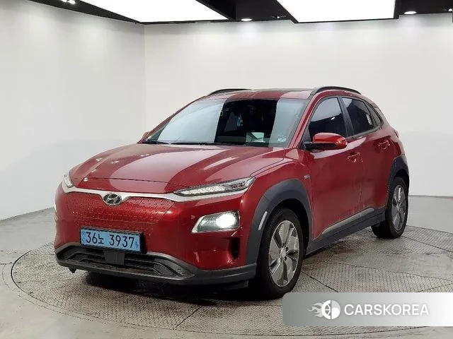 Hyundai Kona Electric 2019 Красный из Кореи