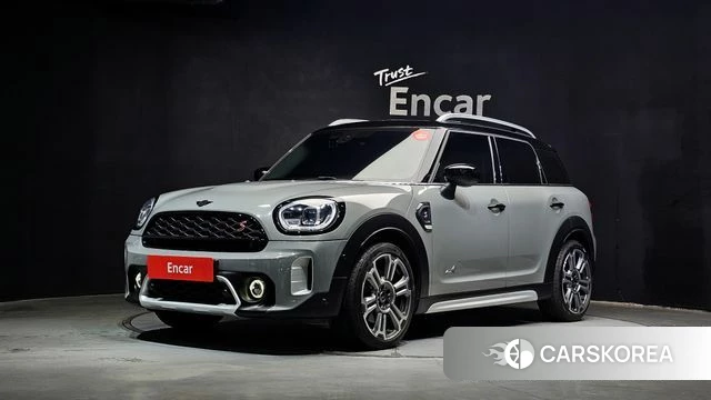 Mini Cooper S Countryman 2022 Серебристо-серый из Кореи