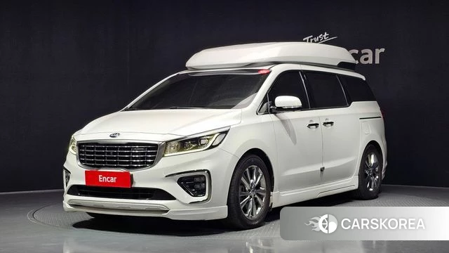 Kia The New Carnival 2019 Белый из Кореи