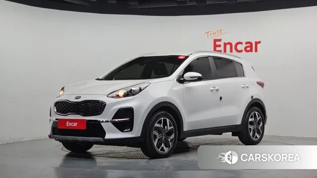 Kia Sportage The Bold 2021 Белый из Кореи