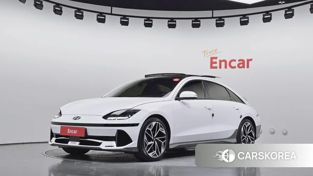 Hyundai Ionic 6 2022 Белый из Кореи