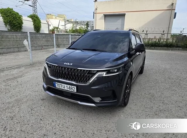 Kia Carnival 4th generation 2023 Серый из Кореи