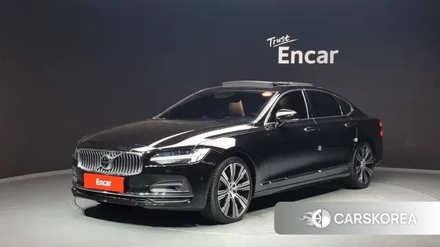 Volvo S90 2021 Черный из Кореи