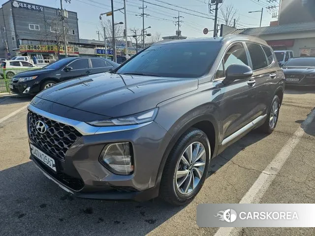 Hyundai Santa Fe TM 2020 Серый из Кореи