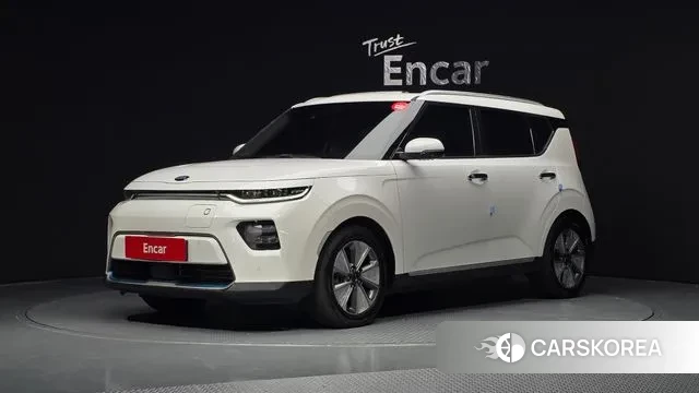 Kia Soul Booster EV 2019 Белый из Кореи