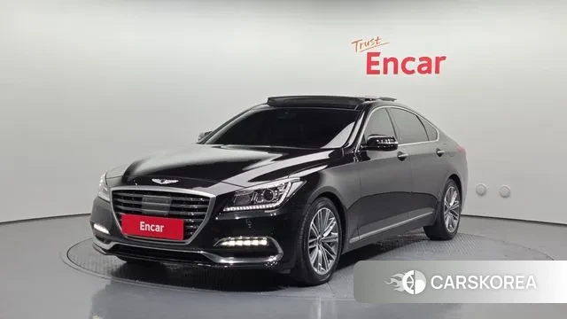 Genesis G80 2018 Черный из Кореи