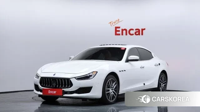 Maserati Ghibli 2020 Белый из Кореи