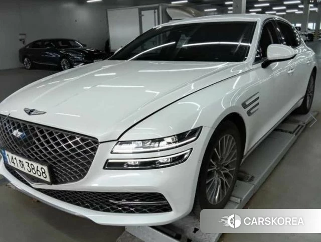 Genesis G80 (RG3) 2021 Белый из Кореи