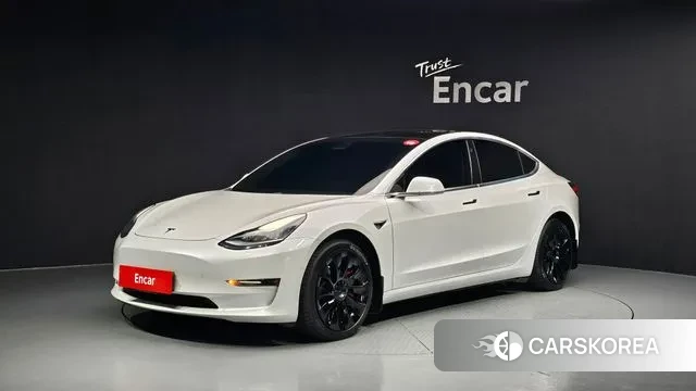 Tesla Model 3 2020 Белый из Кореи